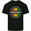 Мужская хлопковая футболка с принтом Love Peace Reggae Music