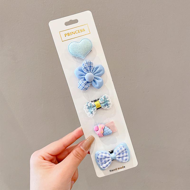 Pastoral Style Floral Butterfly Bow Hair Accessories for Children