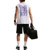 Nike Мужской однотонный топ в рубчик из хлопка tops IH1976-100