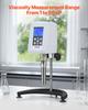 Rotary Viscometer Rotor, 1-80 cP, 0# Viscometer Spindle, Stainless Steel, with Storage Case, for NDJ-5S NDJ-8S SNB-2T and LVDV-2T Laboratory Digital