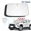 Для Toyota Rav4 Xa40 Xa50 Солнцезащитный козырек на лобовое стекло Защита от солнца Козырек от солнца Складной Блокирует УФ-лучи Сохраняет ваш автомобиль прохладнее
