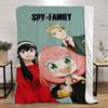 Spy X Family Beach Towel Bed Blanket для взрослых Microfiber Bed Belt Character Blanket King Size Home and Decoration Fluffy Plaid