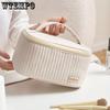 Women Cosmetic Organizer High-capacity Makeup Bags Large Faux Leather Travel Cosmetic Bags Storage Pouch for Female Makeup Boxes