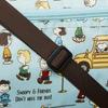 Мини сумка-тоут в сумке 6029 Snoopy эко-сумка для автобусной остановки синяя [Sifre] 2-сторонняя женская,