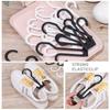 Portable 10 Pcs Durable Hanger Slipper Shelf Hanger Shoes Drying Hooks Plastic