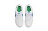 Nike Court Borough Low 2 PS Удобные Амортизация от ударов Низкие Детские Скейтбордические Ботинки Бело-Синие Детские BQ5451-123