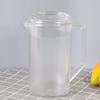 2.3L Water Pitcher with Handle Summer Cold Kettle with Lid Juice Milk Drink Jug for Refrigerator Juice Beverage