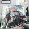 1PC Alya Anime Print Flannel Blanket, High quality Comfortable for All Seasons, Home Decor, Warmth and Comfort, Perfect for Christmas Gifts