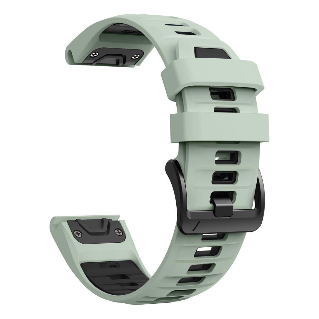 22 мм 26 мм Силиконовый ремешок QuickFit для Garmin Fenix7 7X 8 E 6 6X 5 5X/Epix Gen2/Instinct/Forerunner 970 Умный спортивный ремешок Браслет