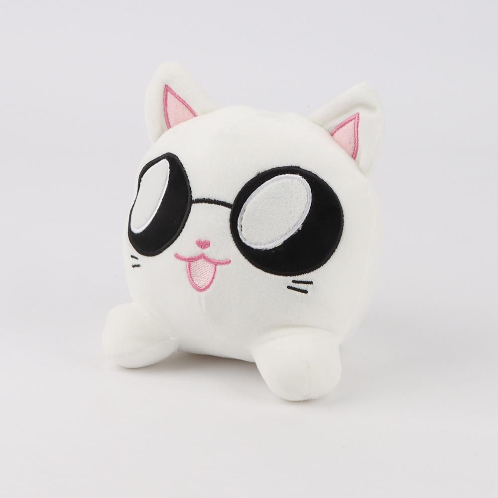 Kaisen Jujutsu Black White Cat Plush Toy Anime Stuffed Doll Gift Decoration