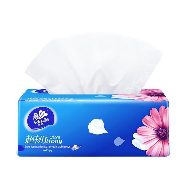 Vinda V2889 Ultra-Tough 3-Ply Soft Pack Tissues