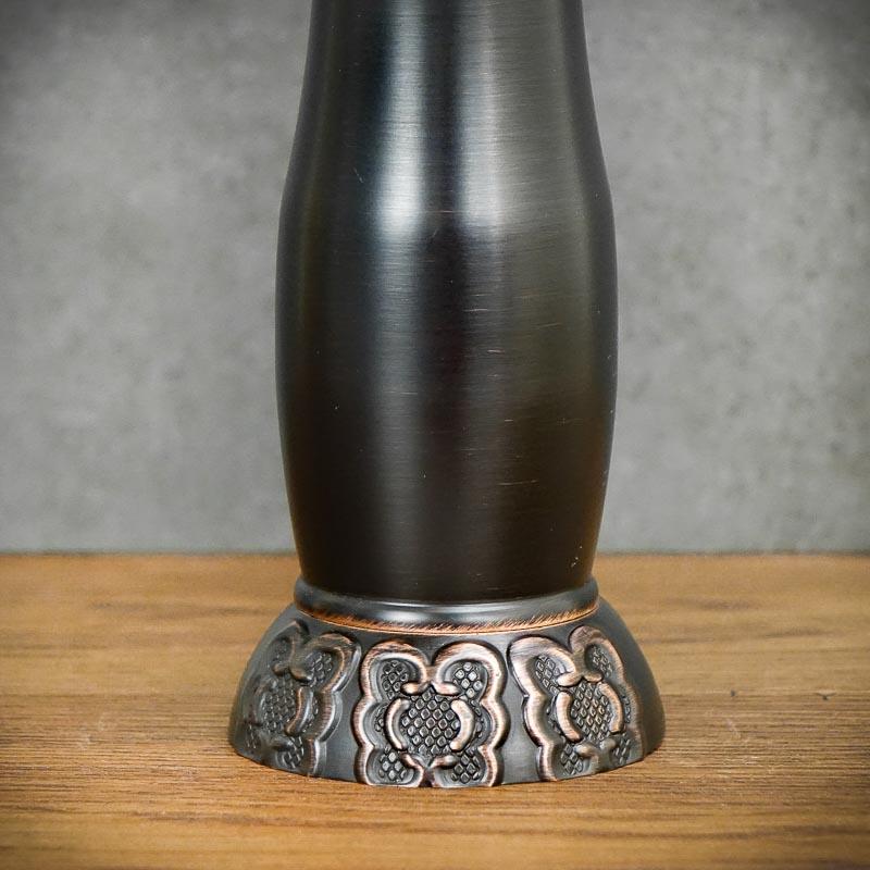 Black standing washbasin tap LOLA 1