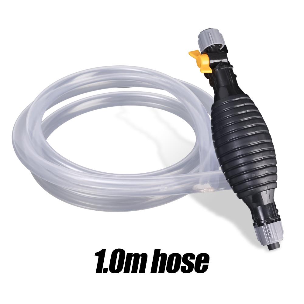 Ручной топливный насос в комплекте Автомобильное устройство для откачки масла Ручной подкачивающий насос Ручная всасывающая труба Комплект бензинового насоса Оборудование для заправки топливом