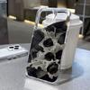 Прозрачный чехол для телефона для iPhone 17 17E 16 16E 15 14 13 12 11 Air Pro Max Plus Розовый Розовый Цветок Прозрачный Мягкий ТПУ Ударопрочный Милый Чехол
