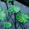 1 шт. Искусственные листья кувшинки из материала ЭВА - Реалистичные плавающие листья водяной лилии для пруда, бассейна с кои, патио и декора аквариума