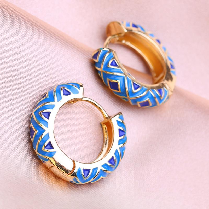 KNIKOO Круглые серьги-клипсы для женщин, модные цветочные серьги, ювелирные изделия для подарков на свадьбу