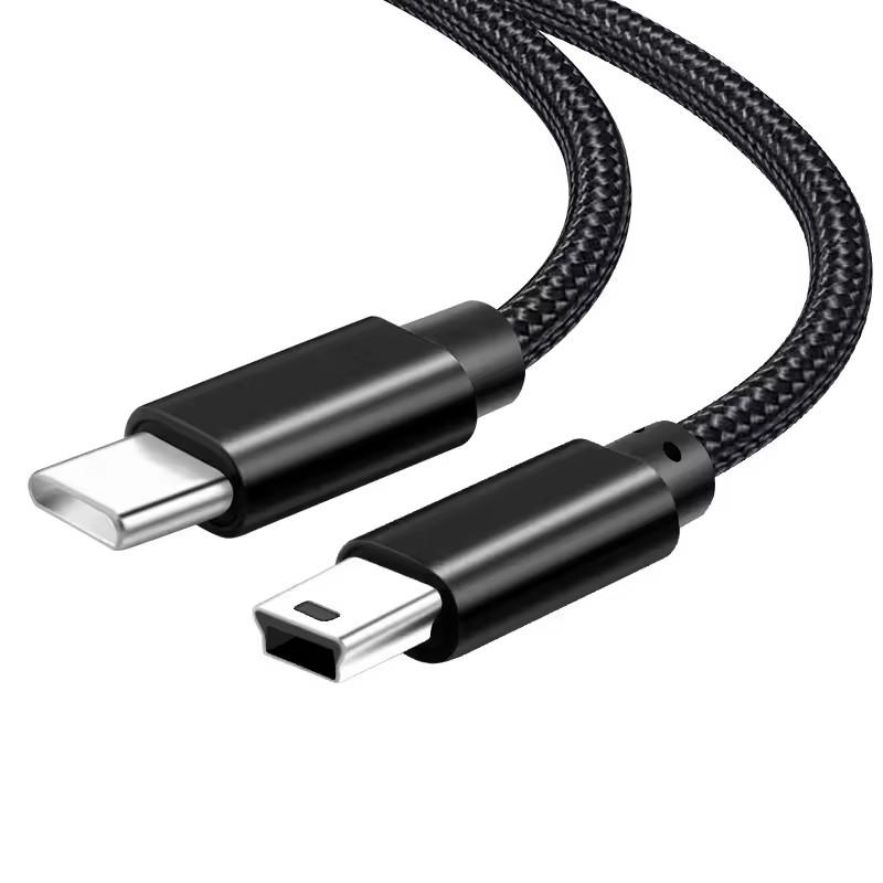 Адаптер-кабель USB Type C на Mini USB для MP3, MacBook Pro, камеры, HDD, зарядный кабель, разъем для передачи данных, тип c, кабель Mini USB