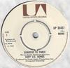 7-дюймовая пластинка ГЭРИ Ю.С.. БОНДС - Четверть до трех UP35437 United Artists 1972 Великобритания Рок Б/У