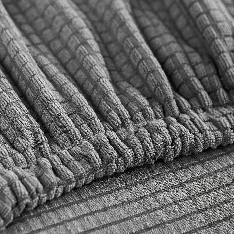 High Quality Multi-color Thickened Elastic Chair Cover Universal Curved Dining Chair Cover All Inclusive Backrest Integrated Set