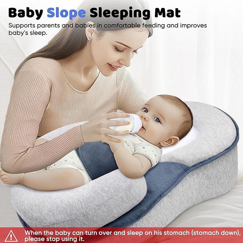 Страховочный ремень Детская клиновидная подушка для новорожденного Подушка-шезлонг Подушка от рефлюкса для кормления грудью для уменьшения срыгивания