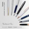 CROSS Ballpoint Pen Flat Matte Gray Regular Import Product Oil-Based NAT0112-26