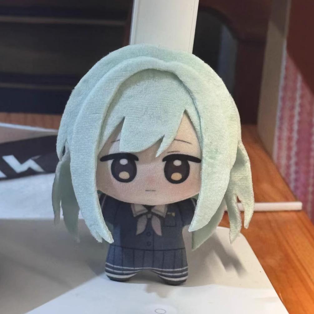 10 СМ Аниме MyGO Плюшевые Игрушки Подвеска Мультяшная BanG Dream Мягкая Кукла Сойо Нагасаки Таки Шиина Плюшевая Брелок Рождественские Подарки