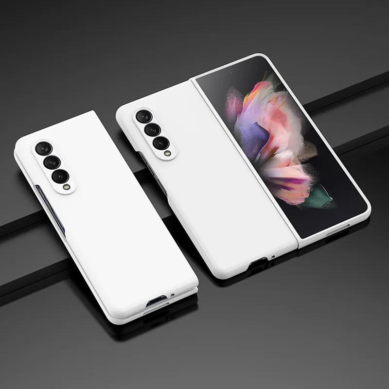 Простой защитный чехол-кейс из ПК для Samsung Galaxy Z Fold7 Fold4 fold6 Fold 7 6 4 5 5G fold5 Fold3 fold2 Fold 3 2 Сумка для телефона Coque