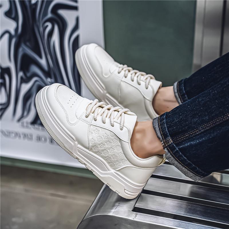 New Men And Women's Classic Fashion Low Top Thick Sole Skateboarding Breathable Shoes Students Boys Trending Comfortable Soft Sole Gym Sneakers