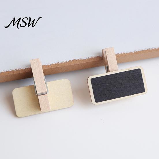 Decorative Signage for Craft Shows 10PCS Mini Blackboard Clips/Signs with Wooden Stands, Reusable Small Chalkboard Clips Stall Decorations Signs, Log