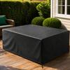 9ft Size Billiard Table Cover Black Color Full-Drop Pool Table Cover Pool Table Cover  Indoor Use