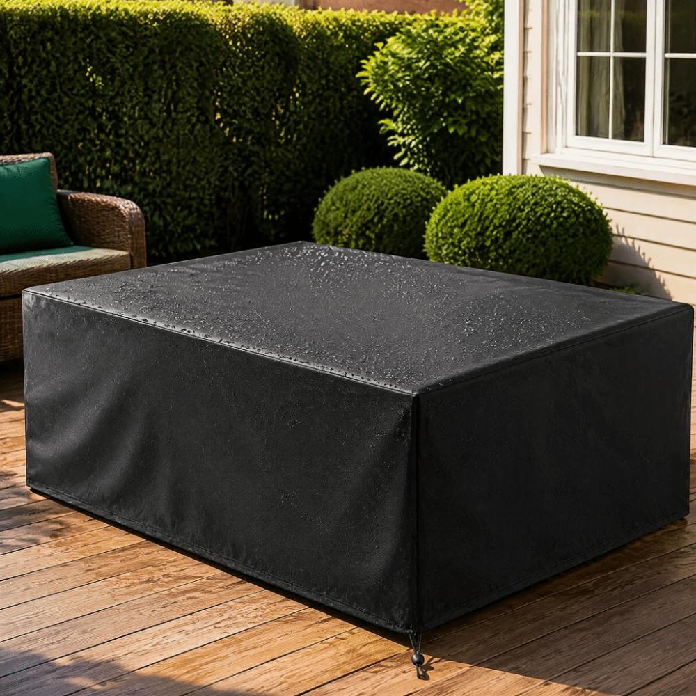 9ft Size Billiard Table Cover Black Color Full-Drop Pool Table Cover Pool Table Cover Indoor Use