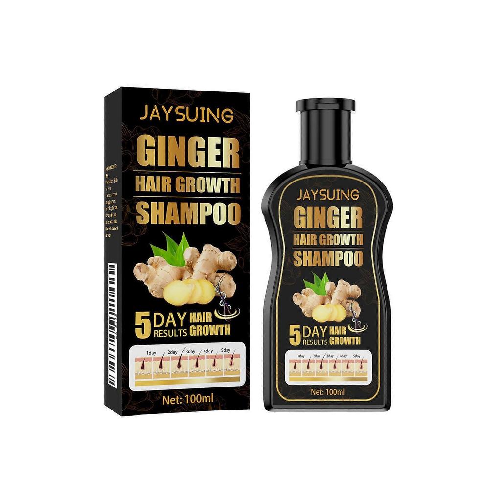 Ginger Hair Care Shampoo Deep Clean And Moisturizing Hair Care Repair Soft And Fluffy