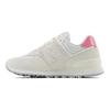 New Balance 574 Sea Salt Real Pink Женские кроссовки Кремовые WL5742BA