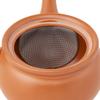 Tokoname-yaki Teapot, Satoyama, Plain, 330ml, Refreshing Mesh, for Deep-Steamed Tea, Hojicha, and Genmaicha, Made In Japan, Boxed, Tk021