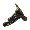 120pcs Antique Bronze Zinc Alloy Jewelry Box Feet with 480 Screws - Decorative 27x19mm Case Corner Legs Protectors