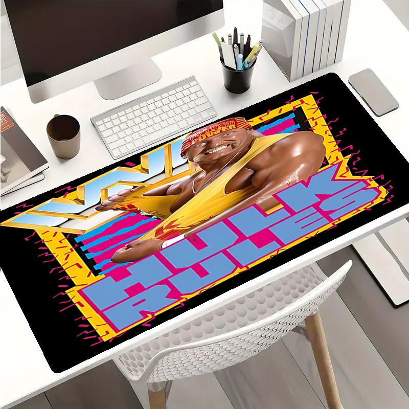 Hulk Hogan Mouse Pad - Non-Slip Rubber Base, Smooth Surface for Work,Gaming,Office,And Home Use, Desk Mouse Pad