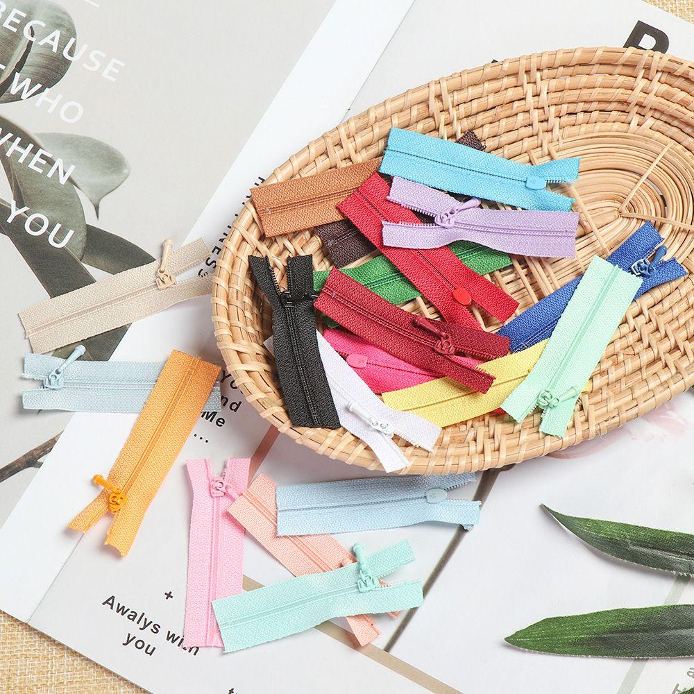 Clothes Accessory Doll Clothing Zippers Garment Applique Mini Zipper Handmade Sewing Scrapbooking