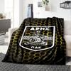 Aris Salónica Print Flannel Blanket High Quality Warm Comfortable Cover for All Seasons Perfect for Gifts Home Decor