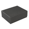 Trading Card Storage Box Leather Magnetic Closure Box 3-Row Faux Leather Game Card Box Compartments Drawer with Card Dividers Dice Tray for