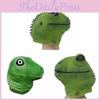 Latex Chameleon Mask With Color Changing Function For Halloween Costume Party Fun