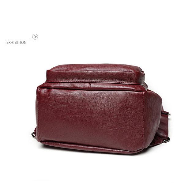 Рюкзак женский повседневный кожаный женский мешок модный портативный женский дорожный студенческий рюкзак