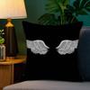 Angel Wings Pillow Case Fashion Square Pillowcase Bedroom Sofa Room Ins Decoration Leisure
