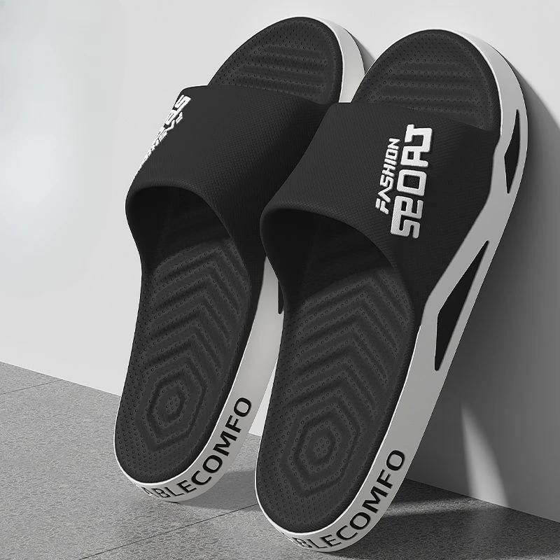 2024 Модные тапочки для мужчин Летние повседневные сандалии для отдыха на открытом воздухе Мужские забавные дизайнерские роскошные удобные оригинальные дешевые ликвидные туфли