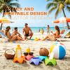 Essentials Organizer Cup Holder for Beach with Bold Colors Stackable Portable Drink Phone Phones Snacks Sunscreen Sand-Free Travel Camping Picnic