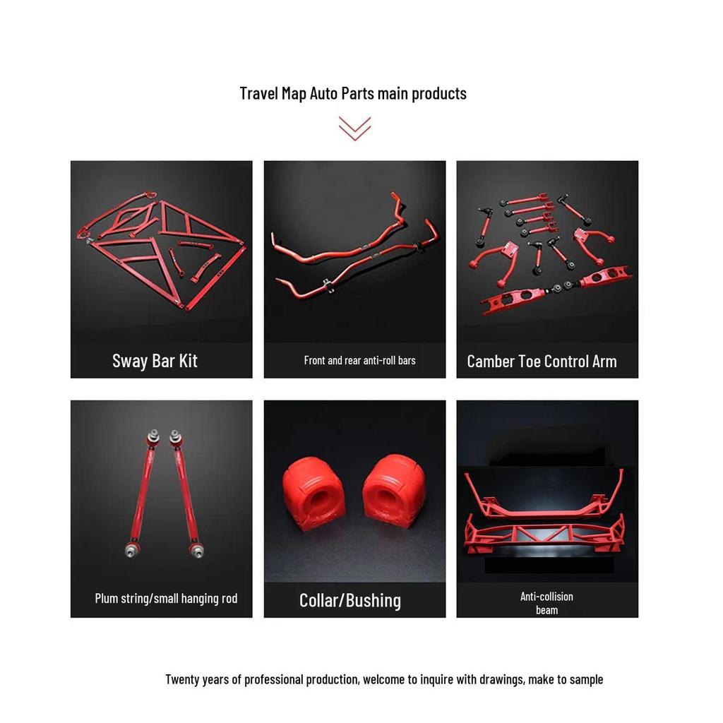 Adjustable Rear Control Arm for Mazda CX4 - Aluminum Alloy, Toe-In and Camber Angle Adjustment