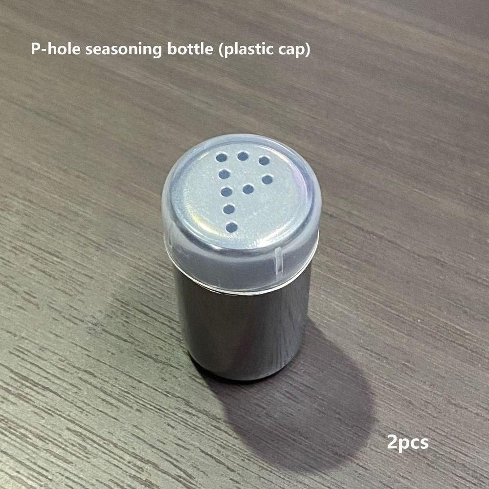 2pcs Stainless Camping Seasoning Bottles  For Motorcycle Modification Accessories