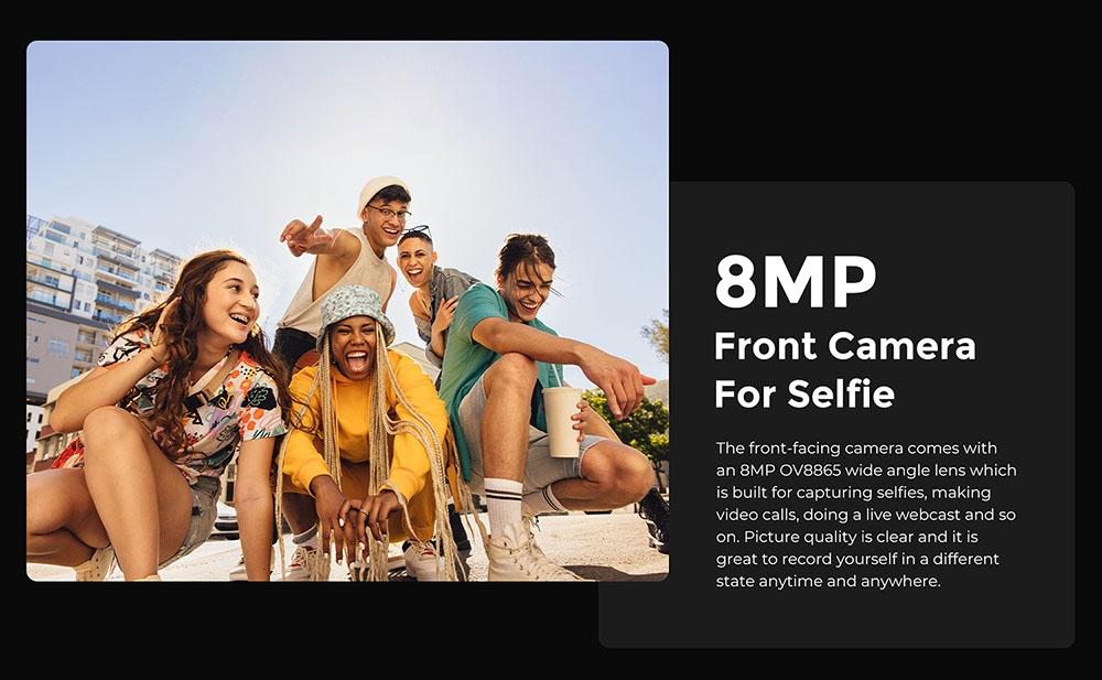 FOSSiBOT Защищенный смартфон F101P, 4 ГБ + 64 ГБ, тройная камера с искусственным интеллектом, динамик 123 дБ, восьмиядерный процессор MediaTek Helio P22, Android 13.0