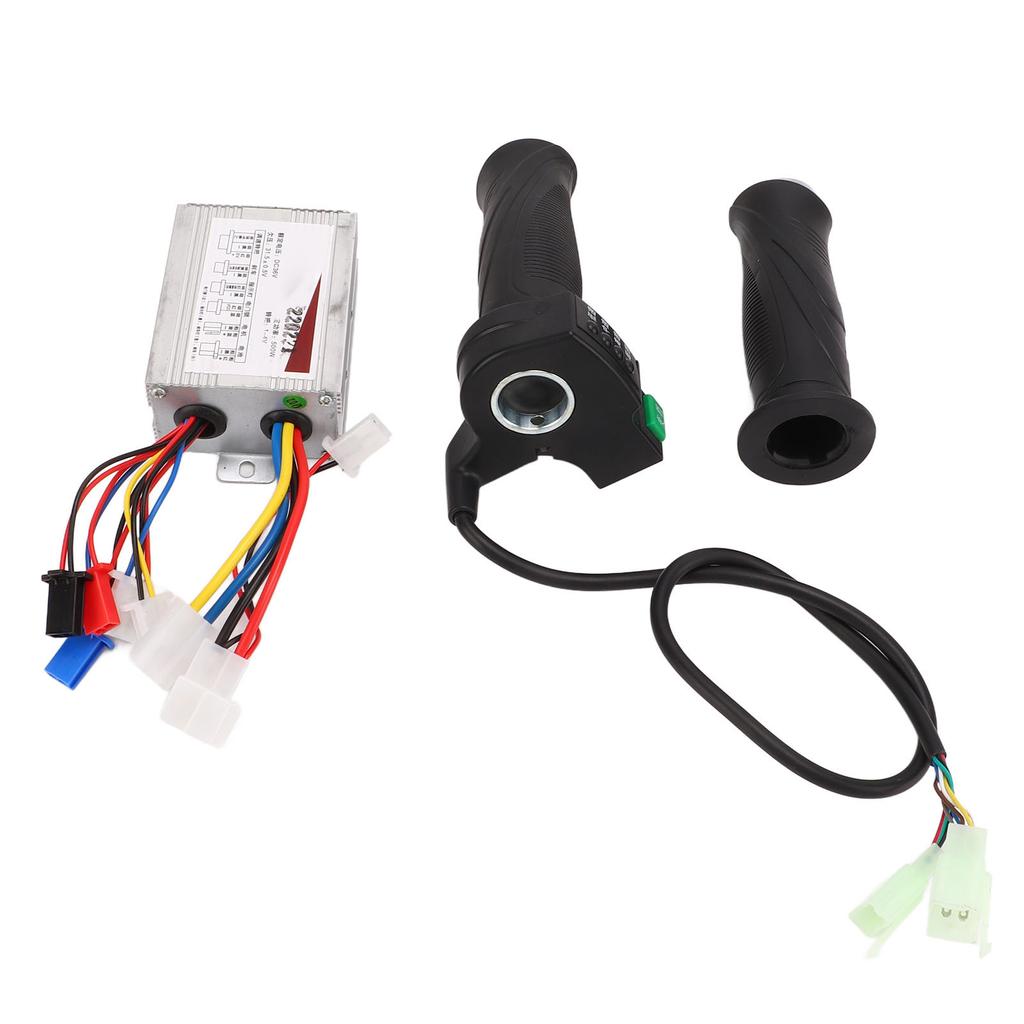 Контроллер щеточного двигателя 36 В 500 Вт с комплектом ручки газа Контроллер электровелосипеда Комплект ручек газа