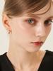 Geigerjewelry 18K Gf Простые матовые серьги-пусеты Gi8Kpee076
