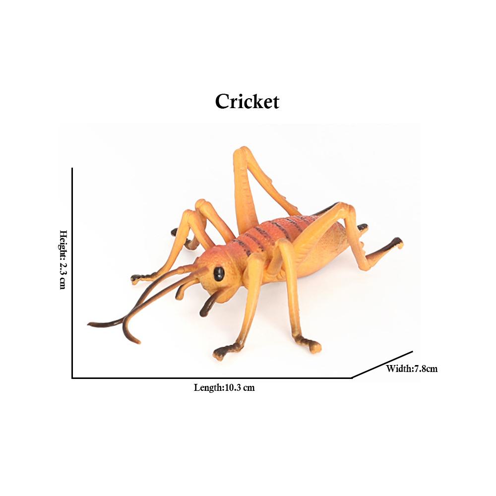 Insect Toy Miniature Insects Figures Animal Figurines Beetle Bee Spider Models Action Figure Plastic Animals Toys for Children